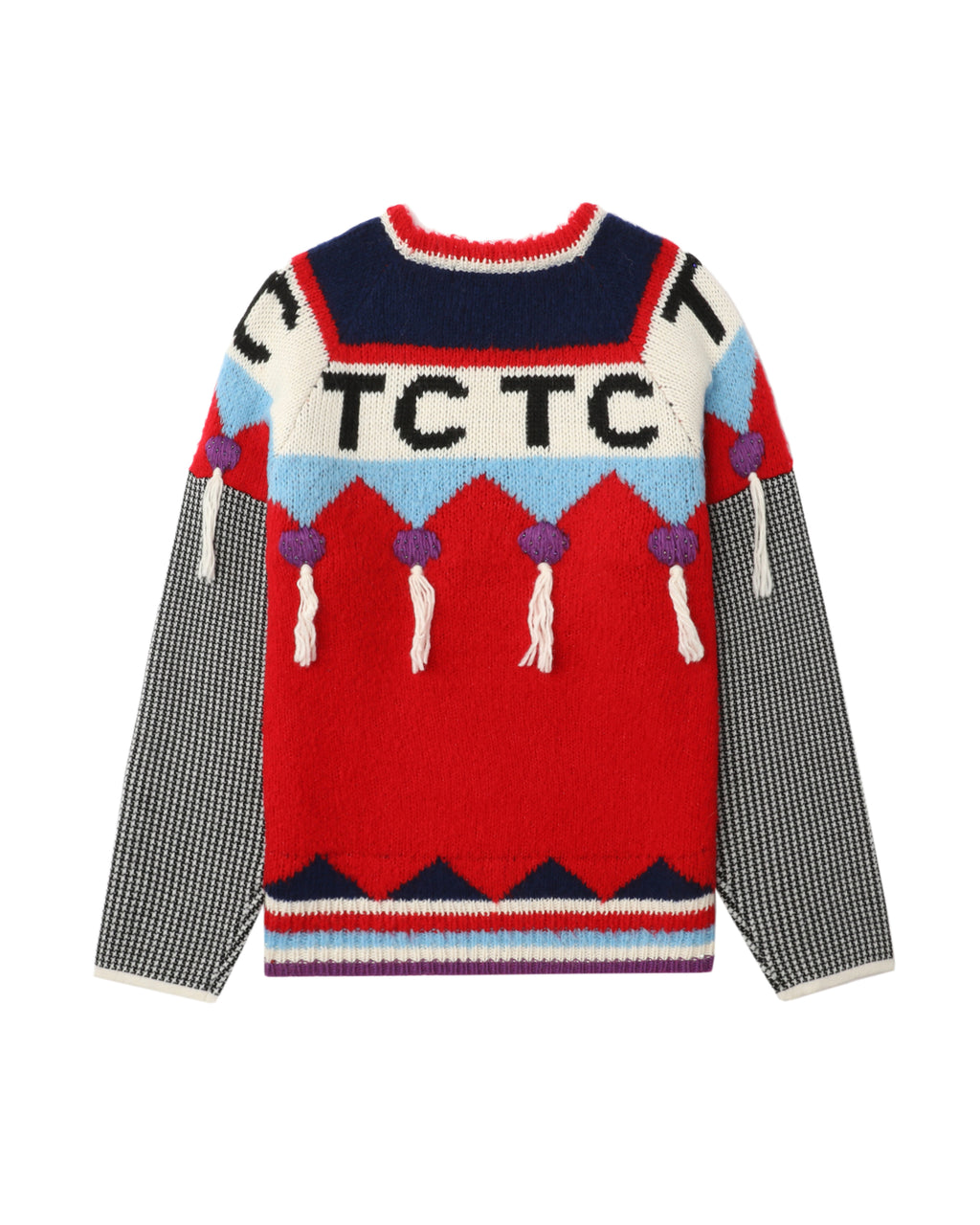 Graphic sweater