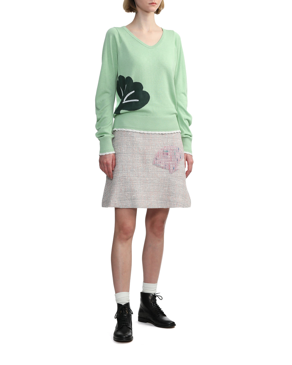 Shell sweater