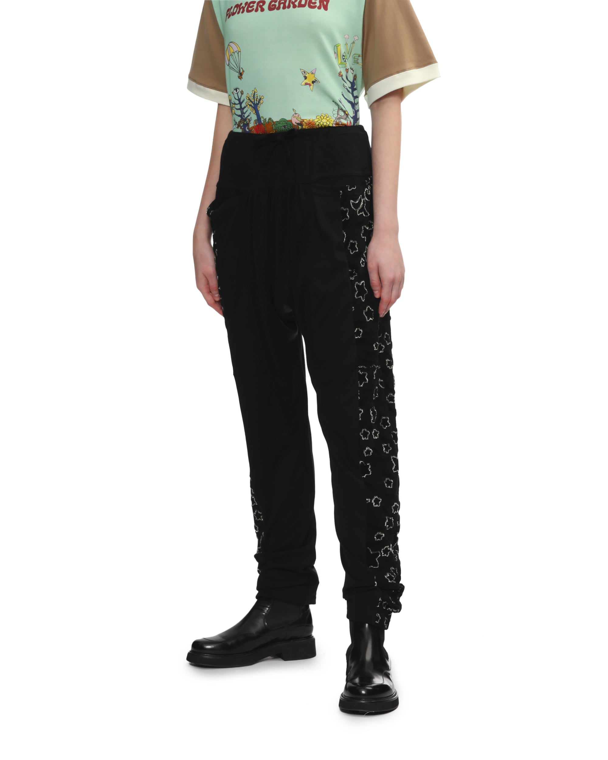 Patterned outseam leggings