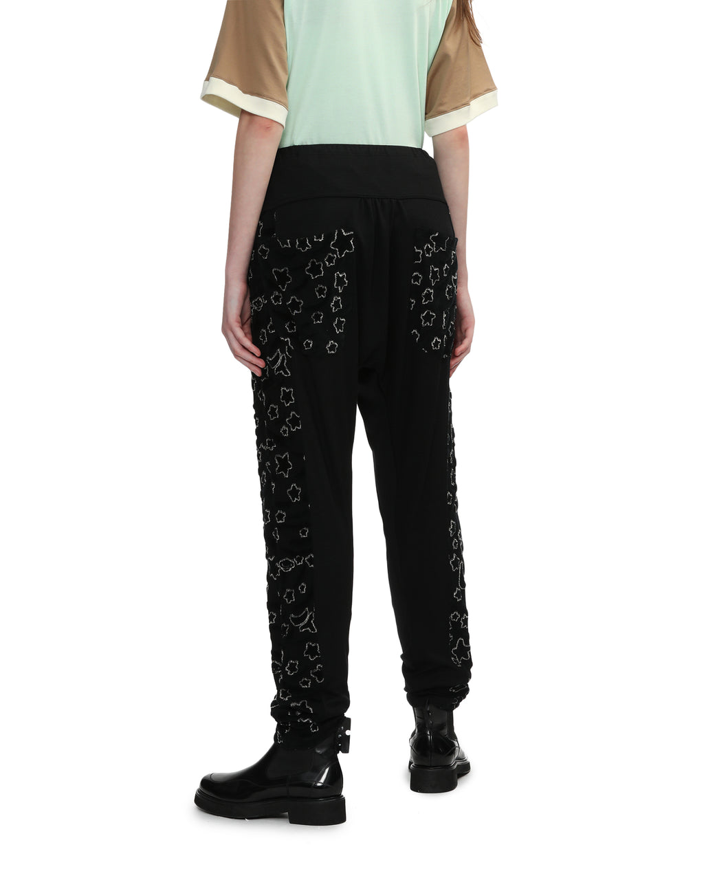 Patterned outseam leggings