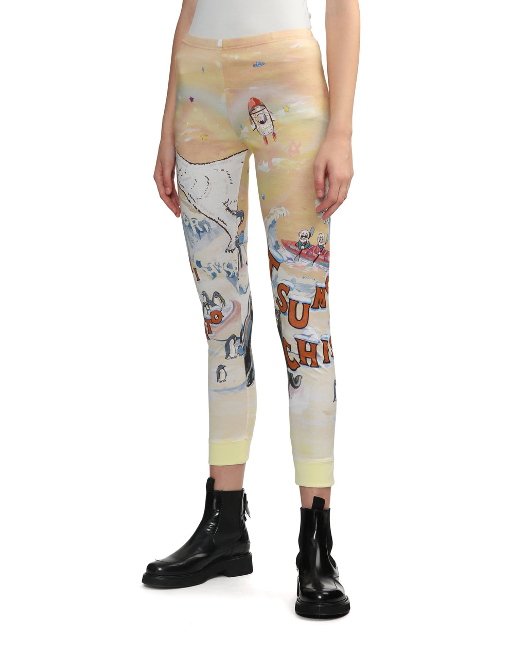 All-over-printed leggings