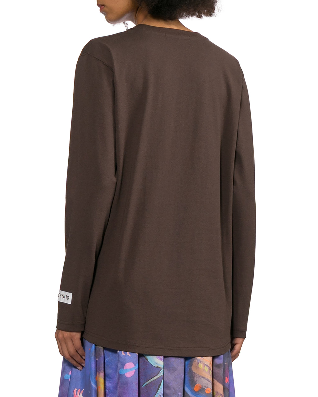 Embroidered motif tee