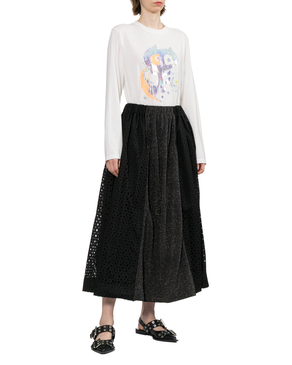 Graphic long tee