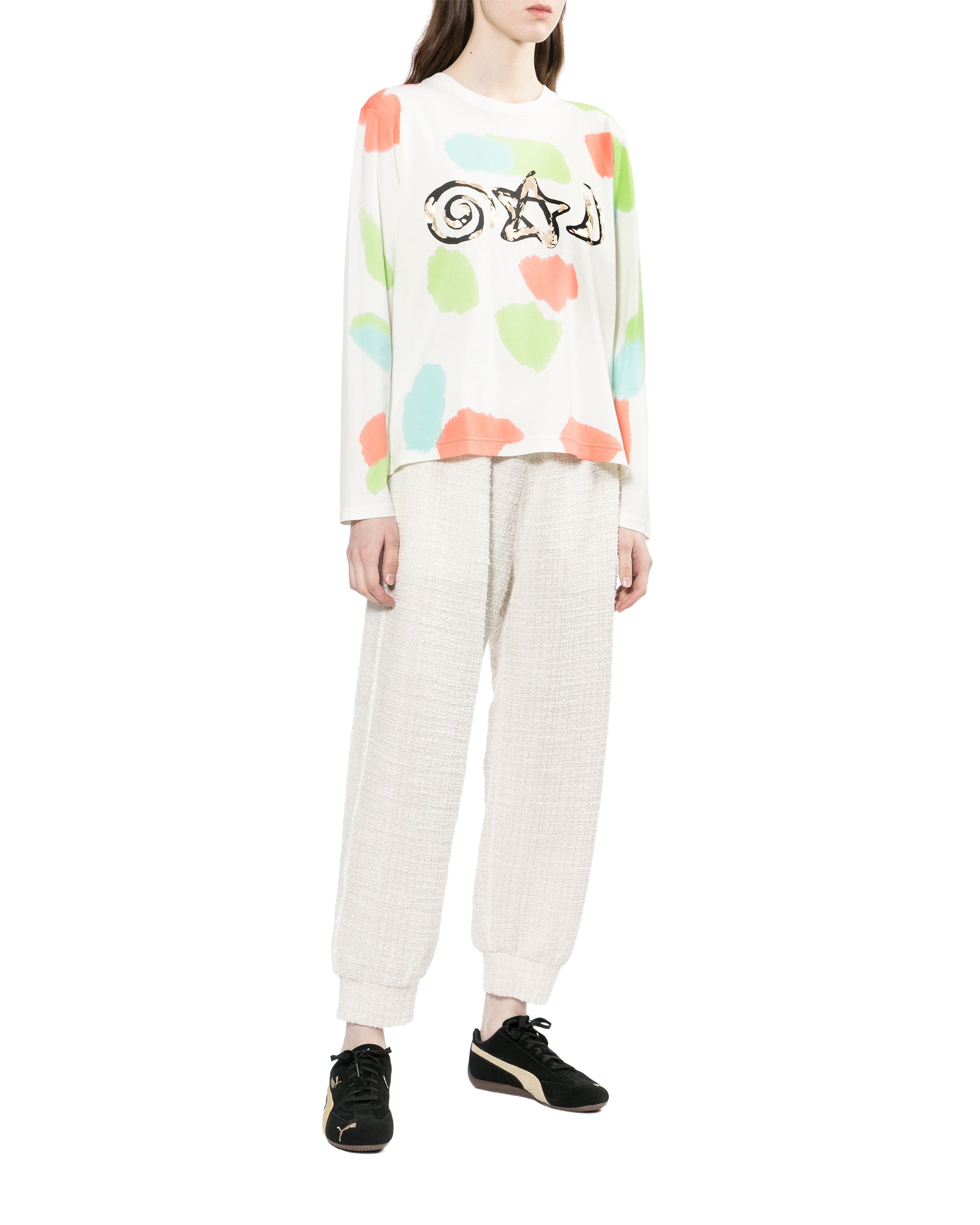 Graphic long sleeve tee