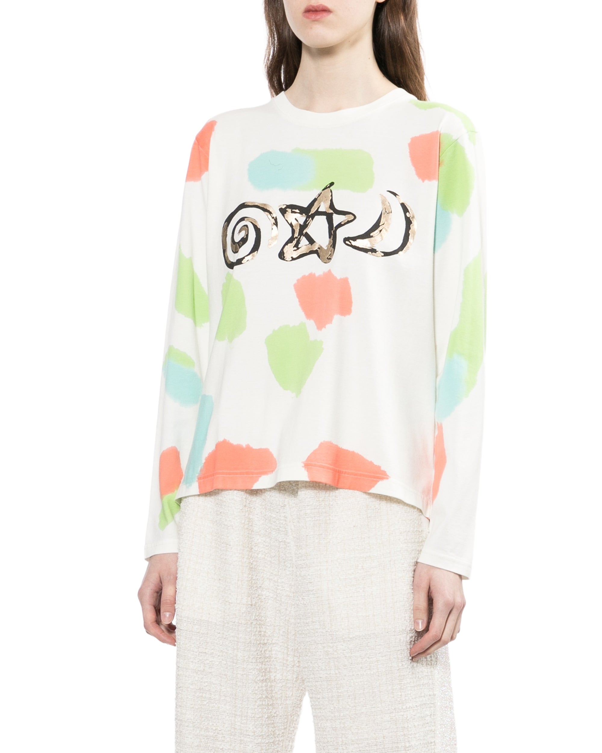 Graphic long sleeve tee