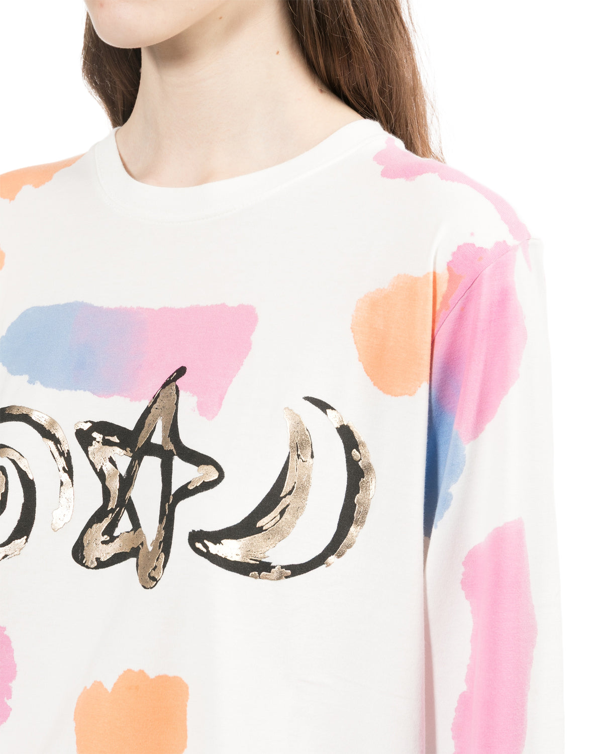 Graphic long sleeve tee