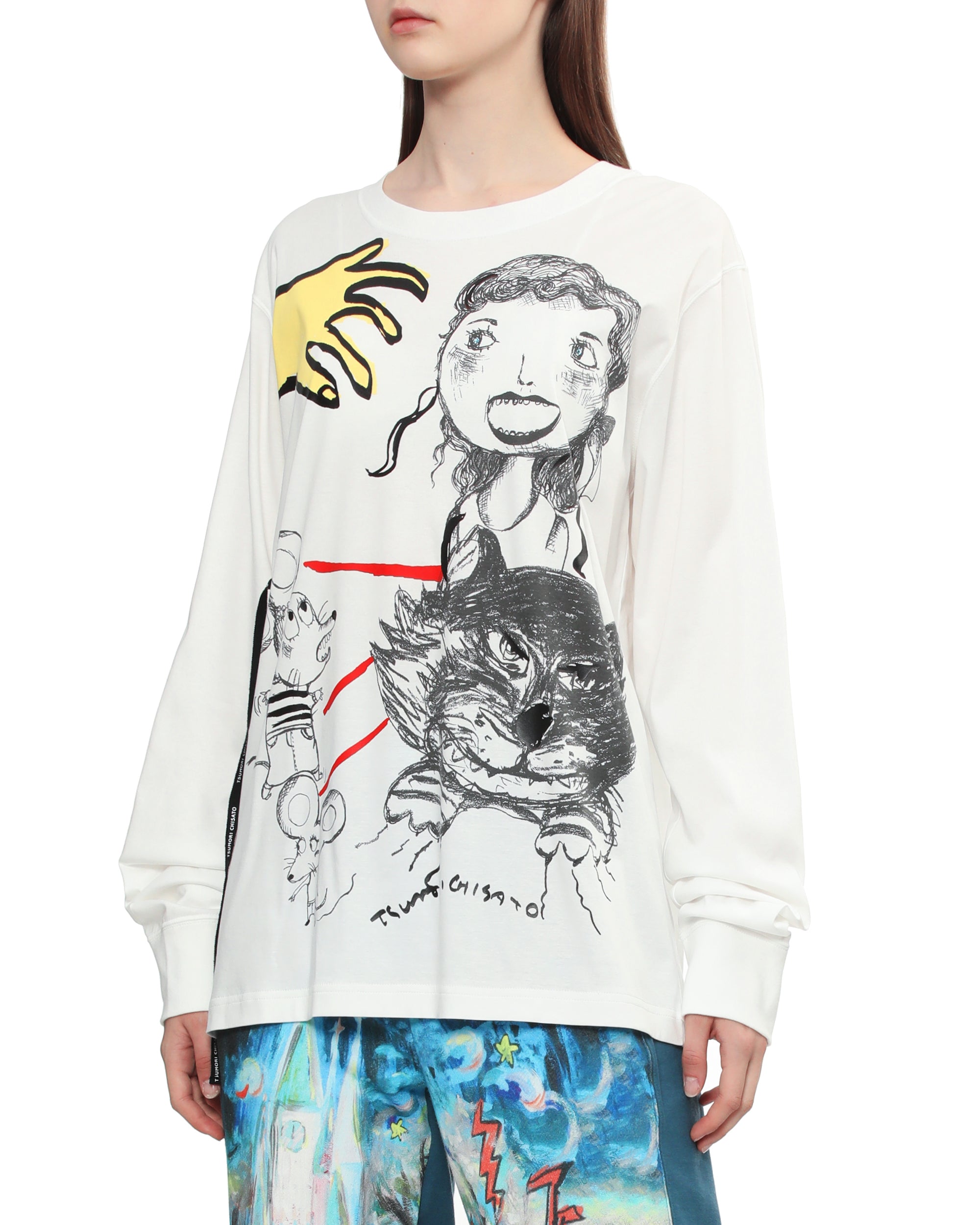 Graphic long tee
