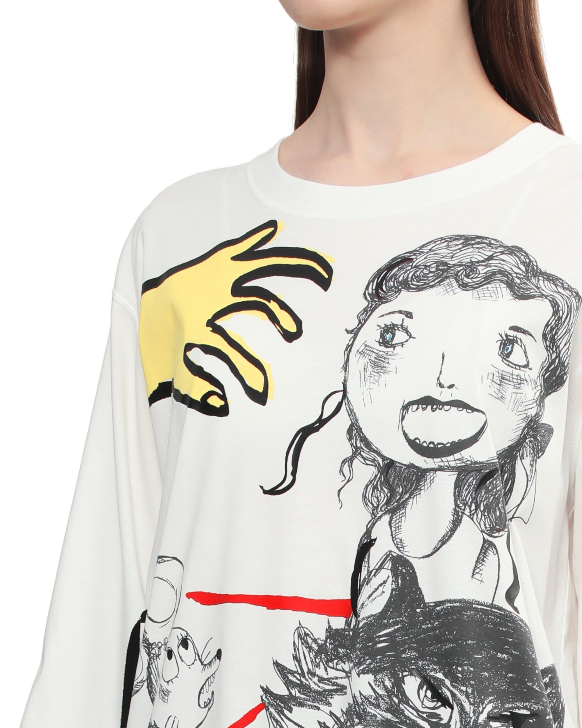 Graphic long tee
