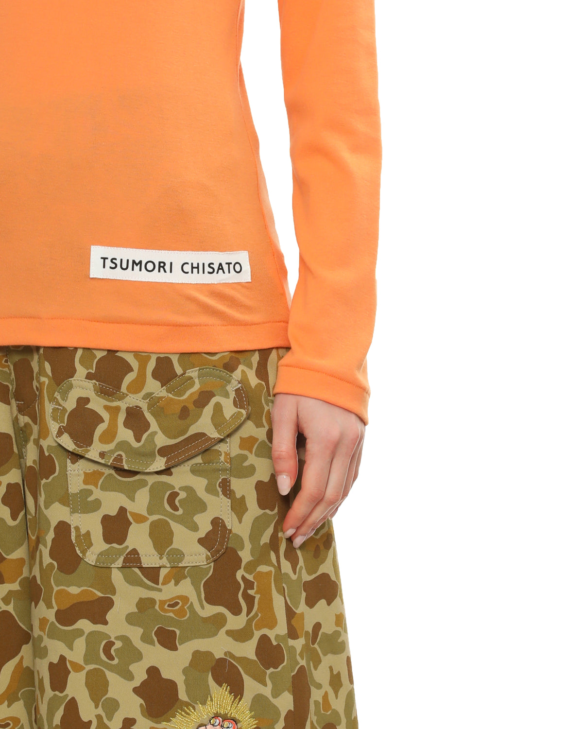 Logo long sleeve tee