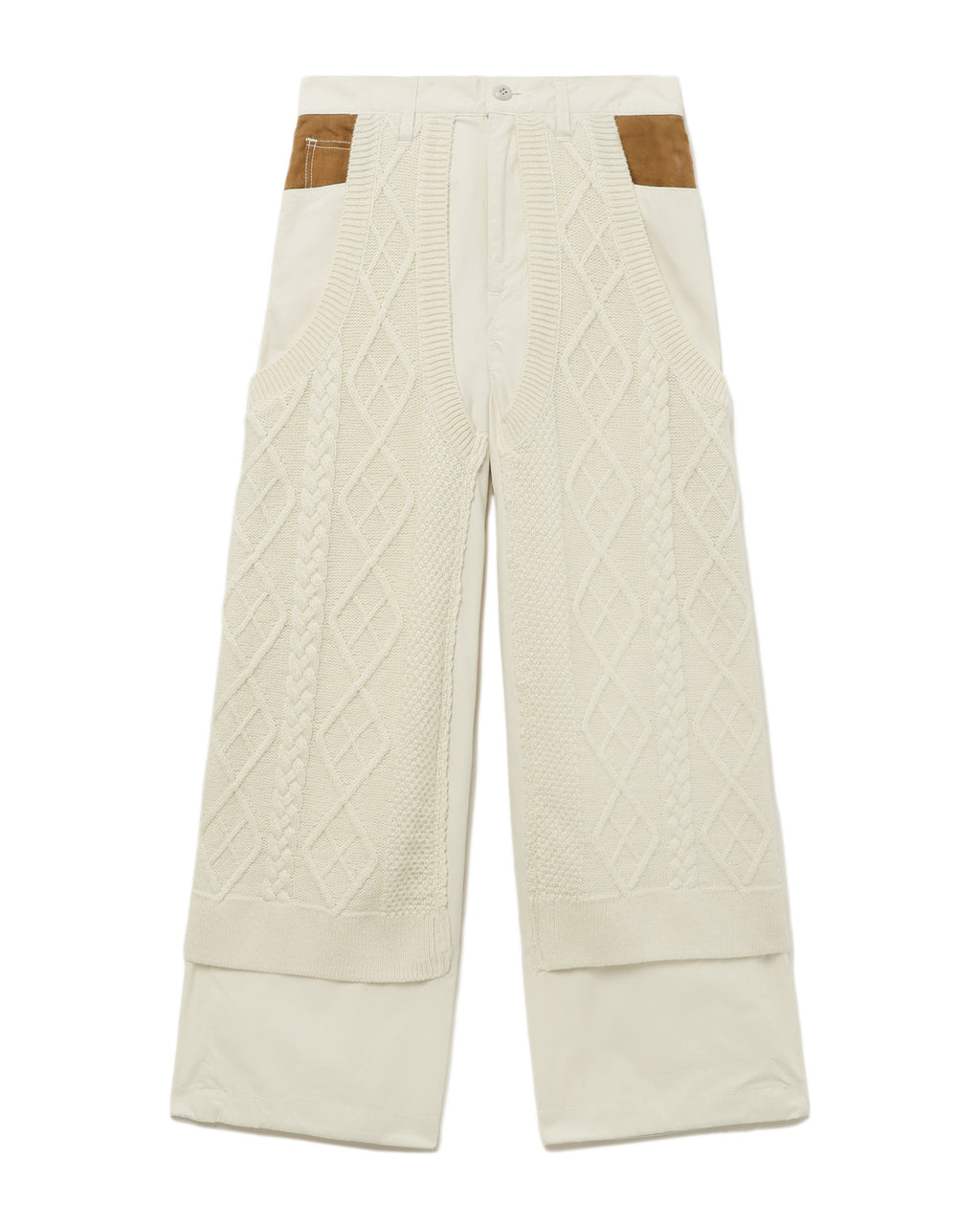 Straight cut pants