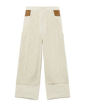 Straight cut pants