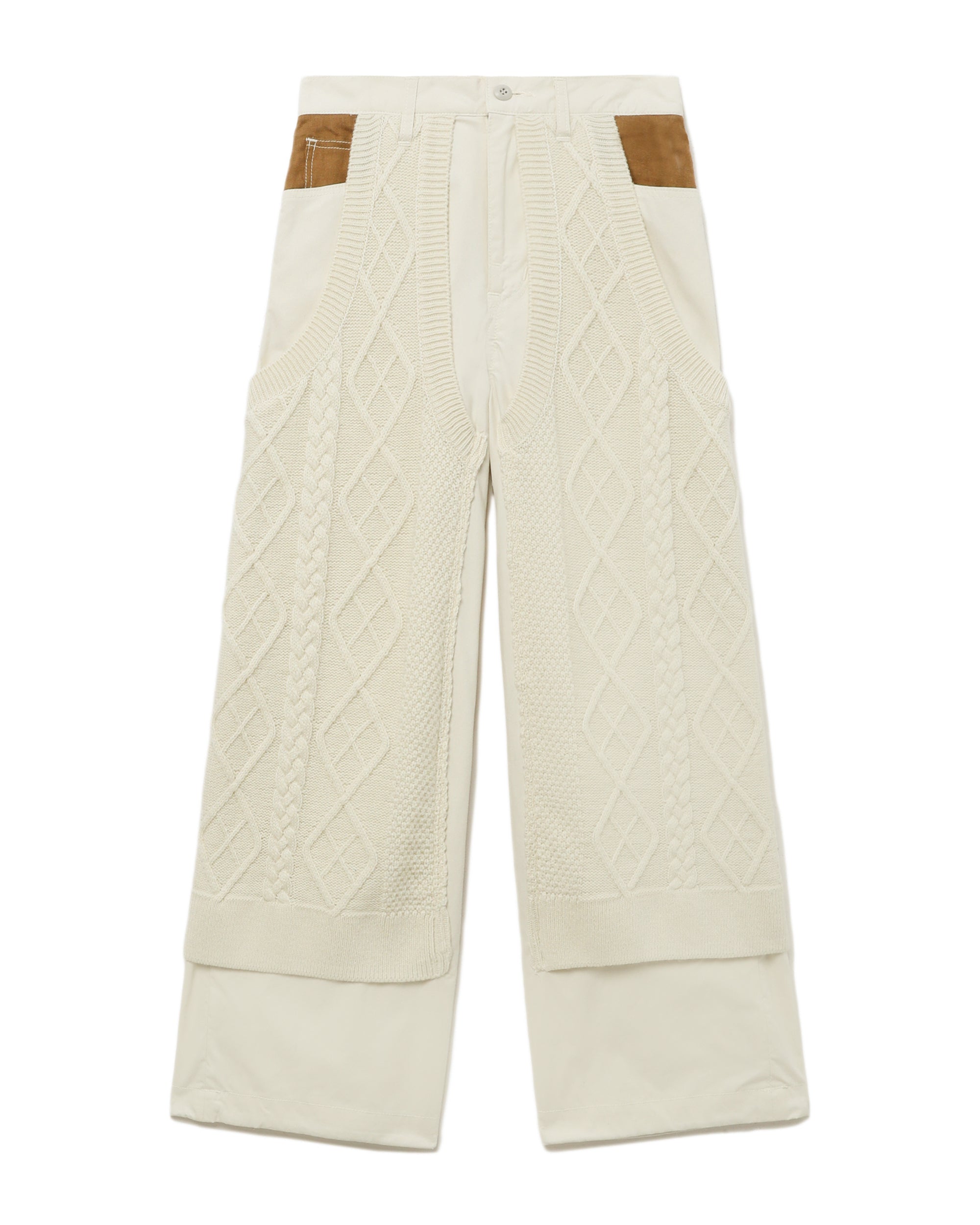 Straight cut pants