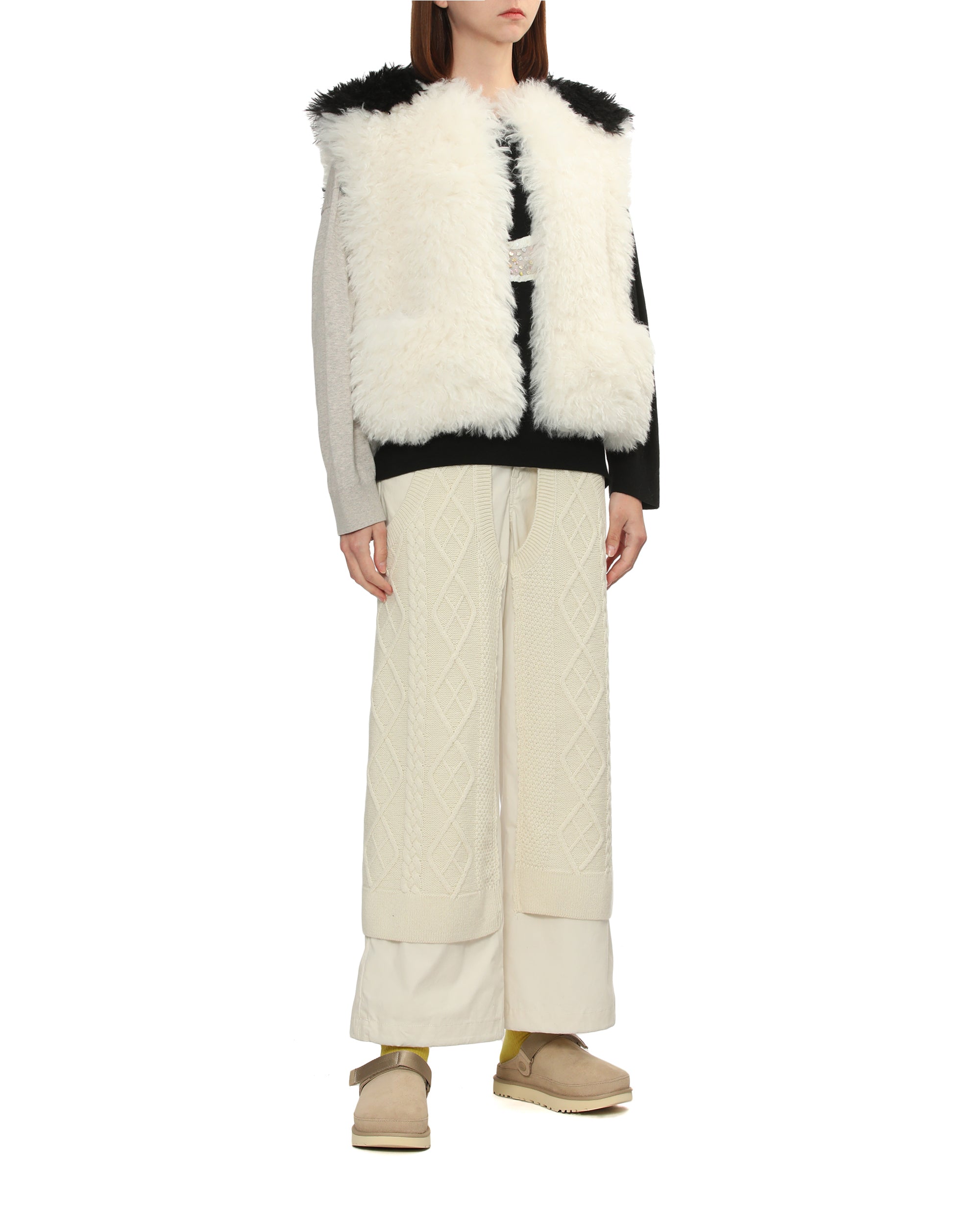 Straight cut pants