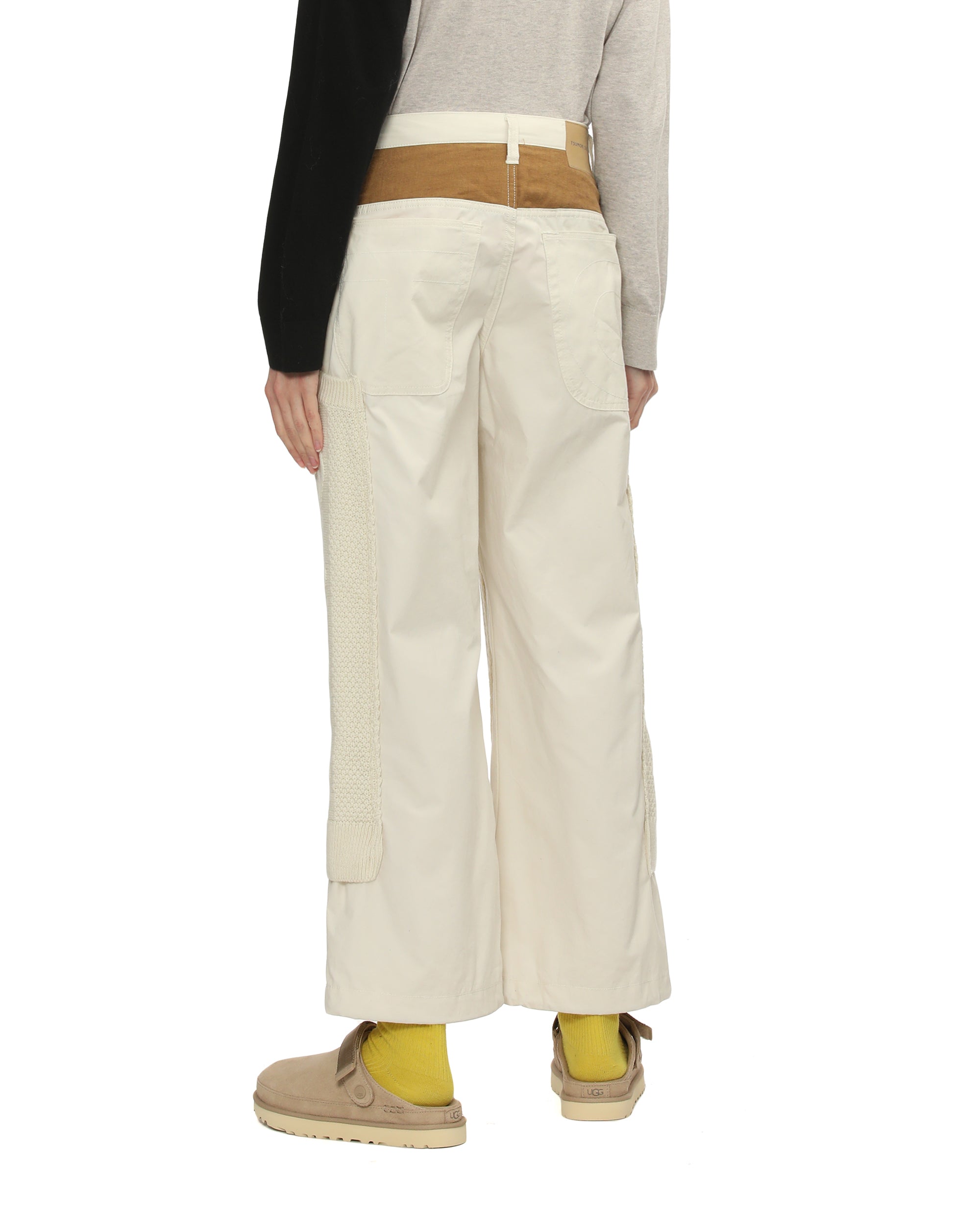 Straight cut pants