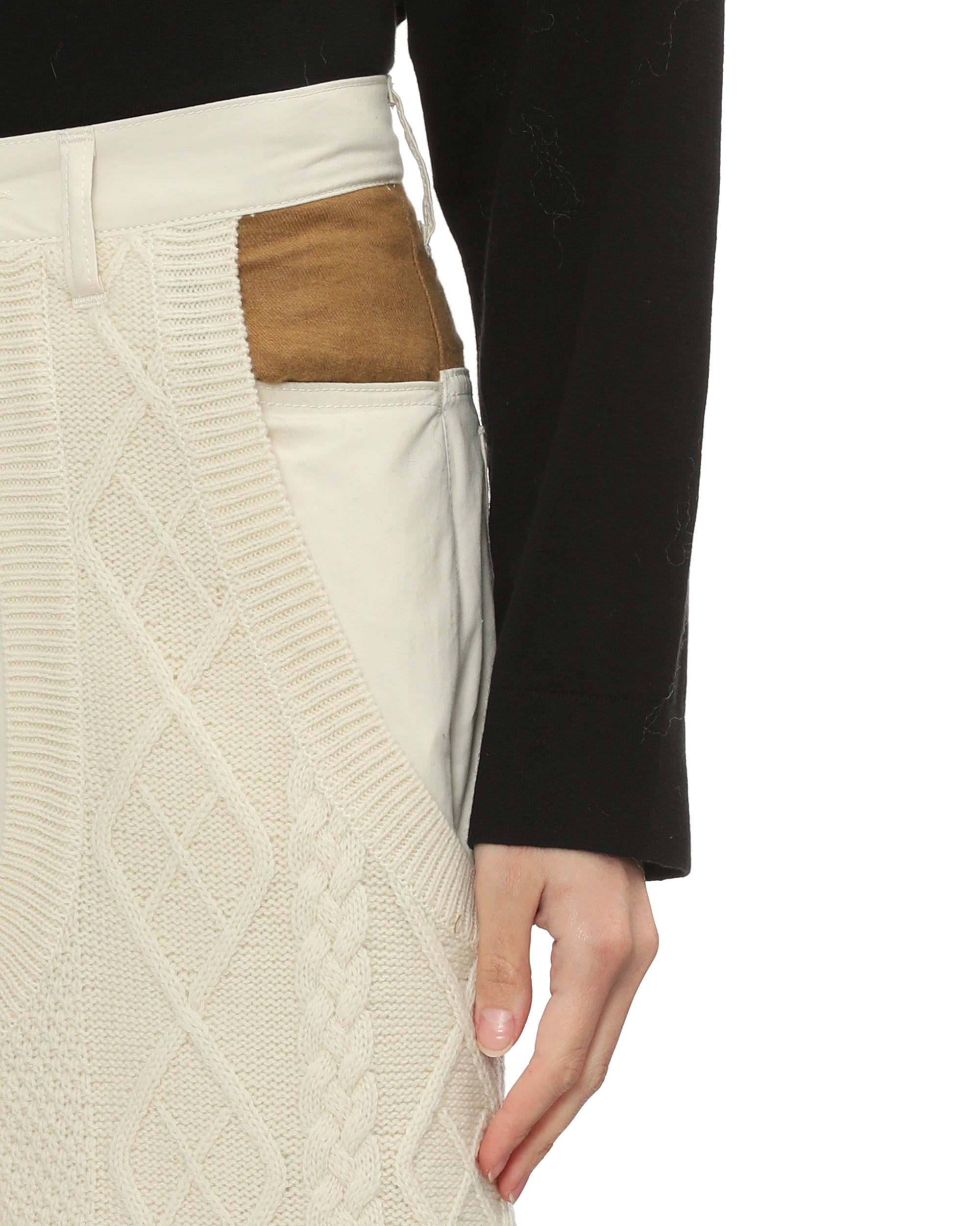 Straight cut pants