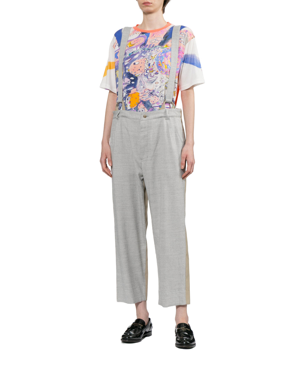Suspender pants