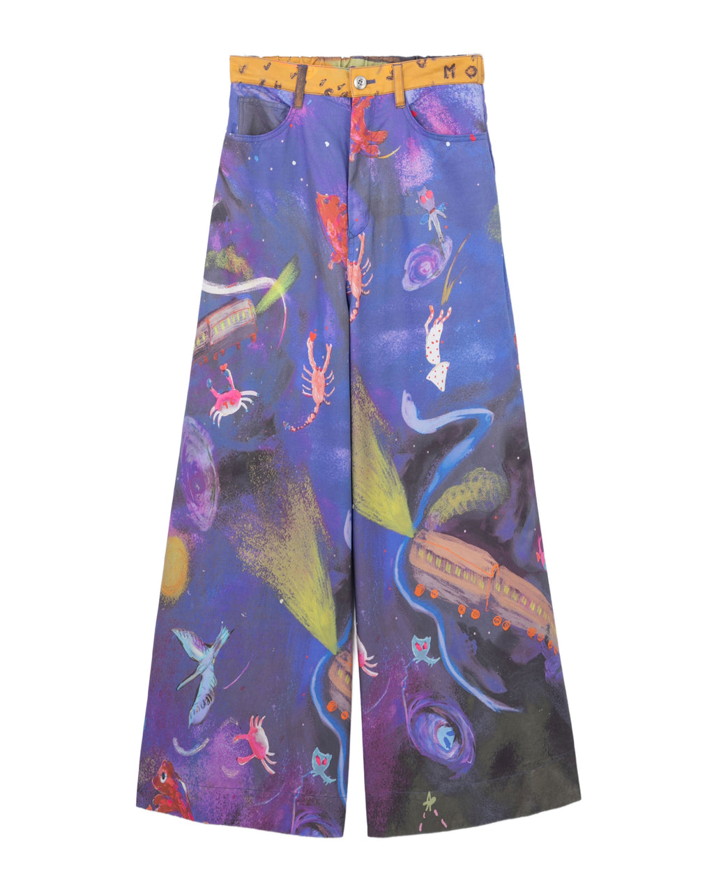 Printed pants