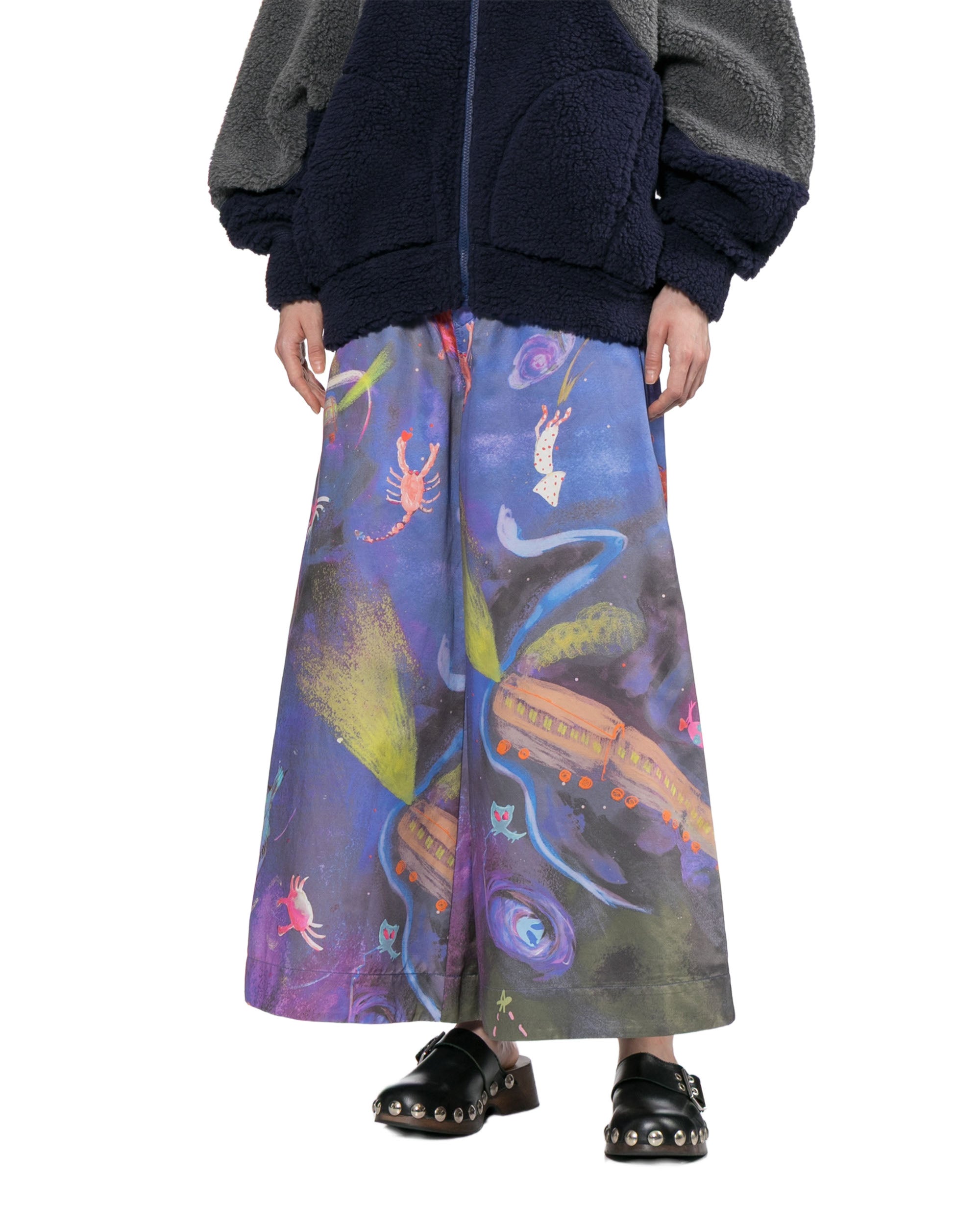 Printed pants