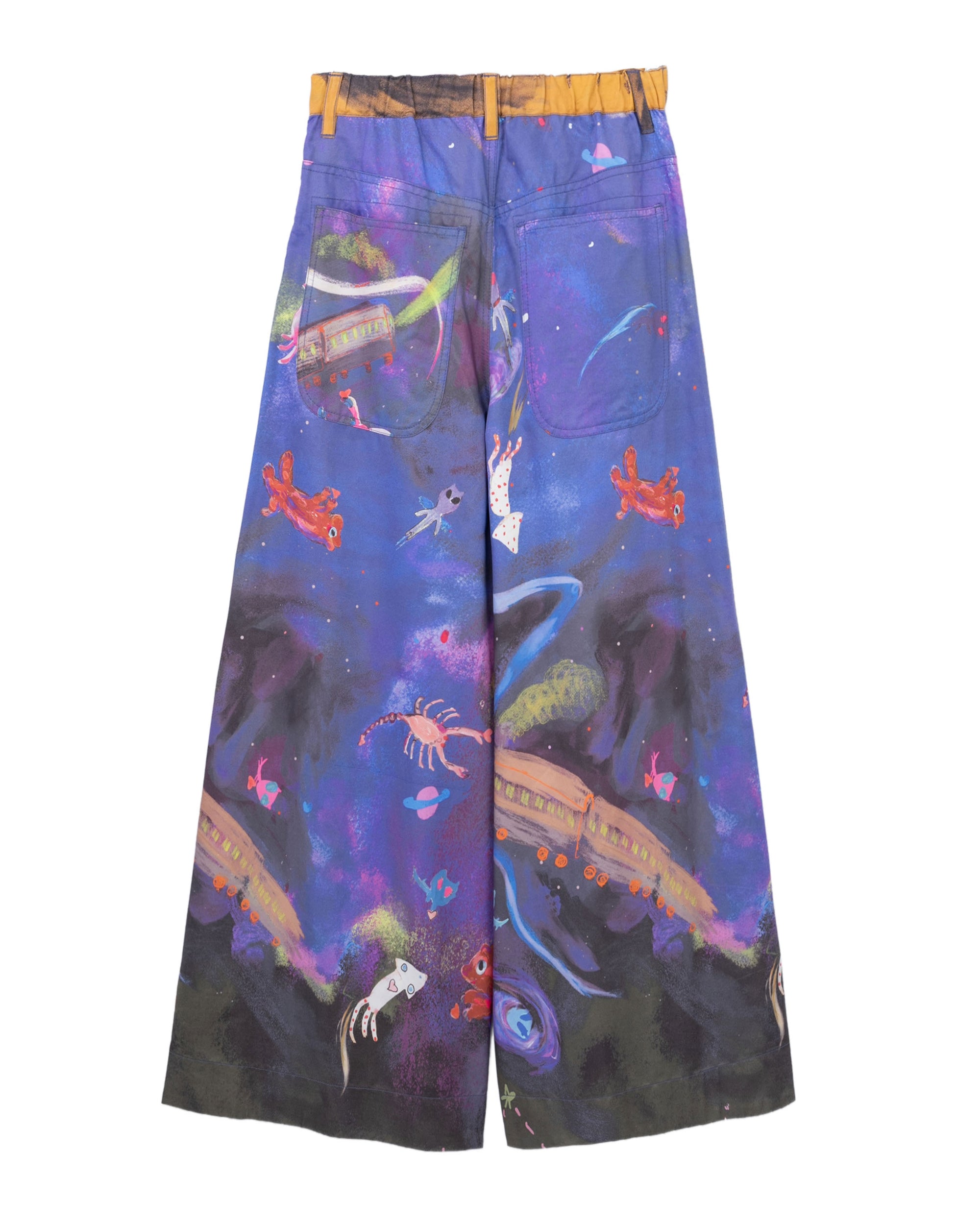 Printed pants