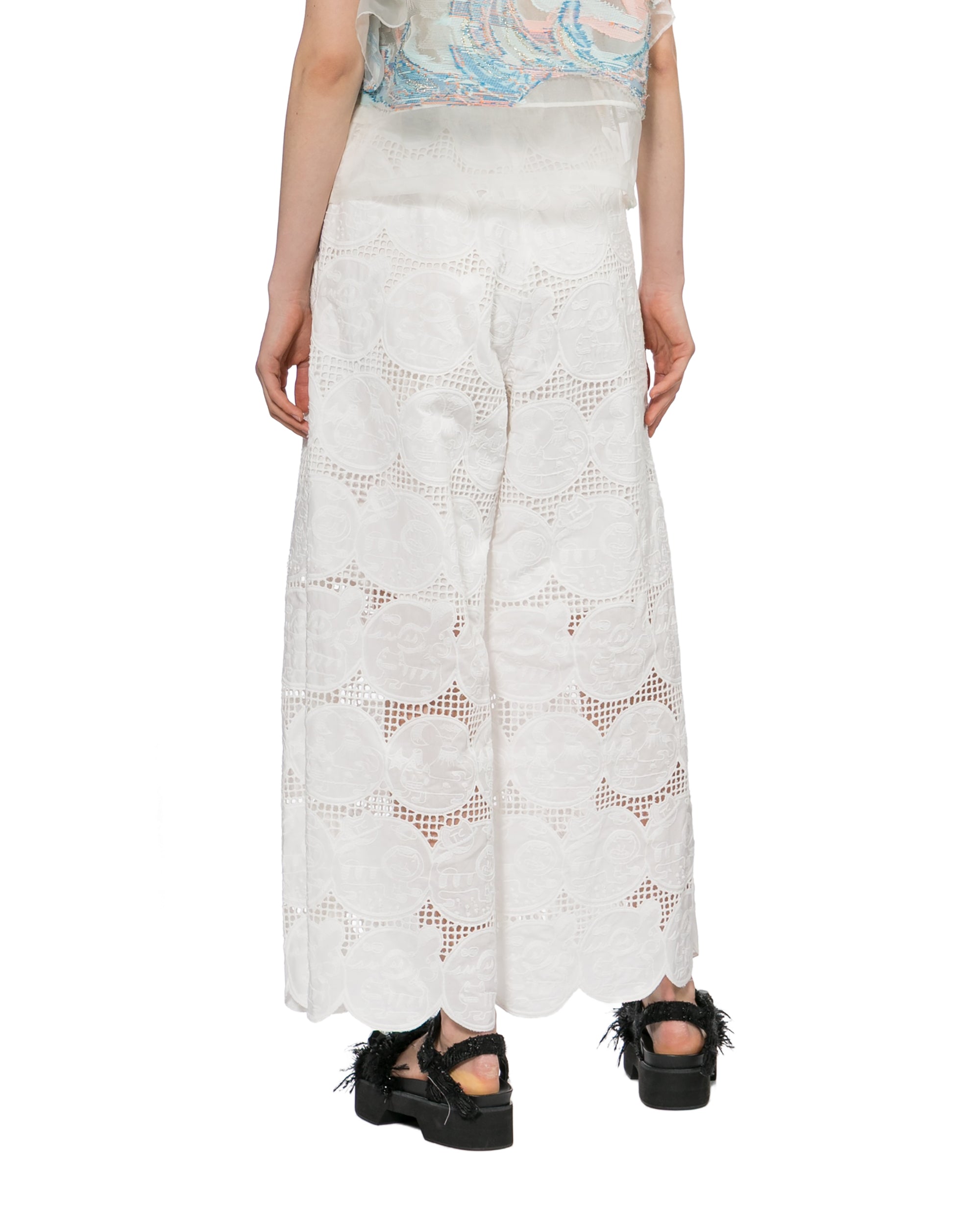 Crochet wide leg pants