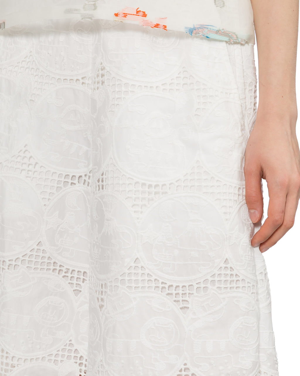 Crochet wide leg pants