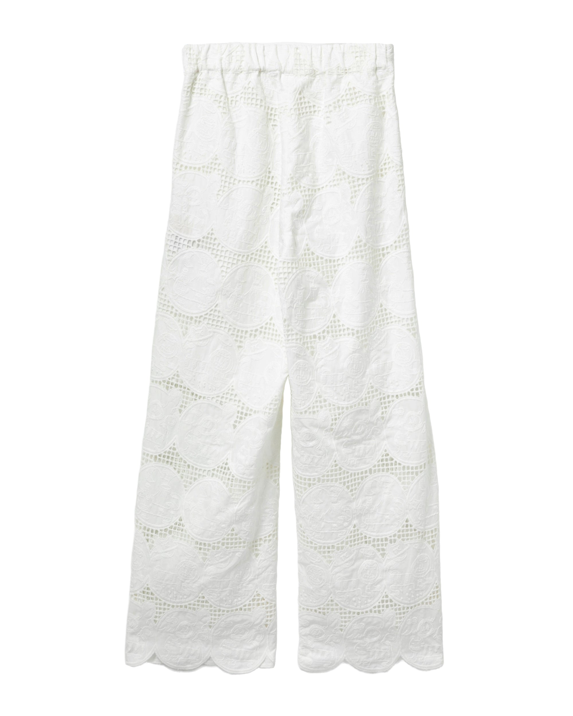 Crochet wide leg pants