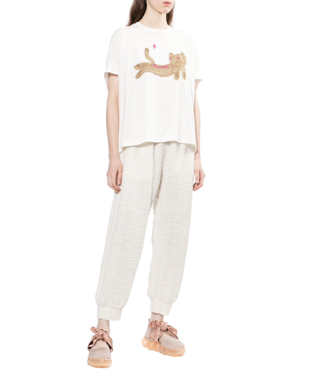 Textured pants