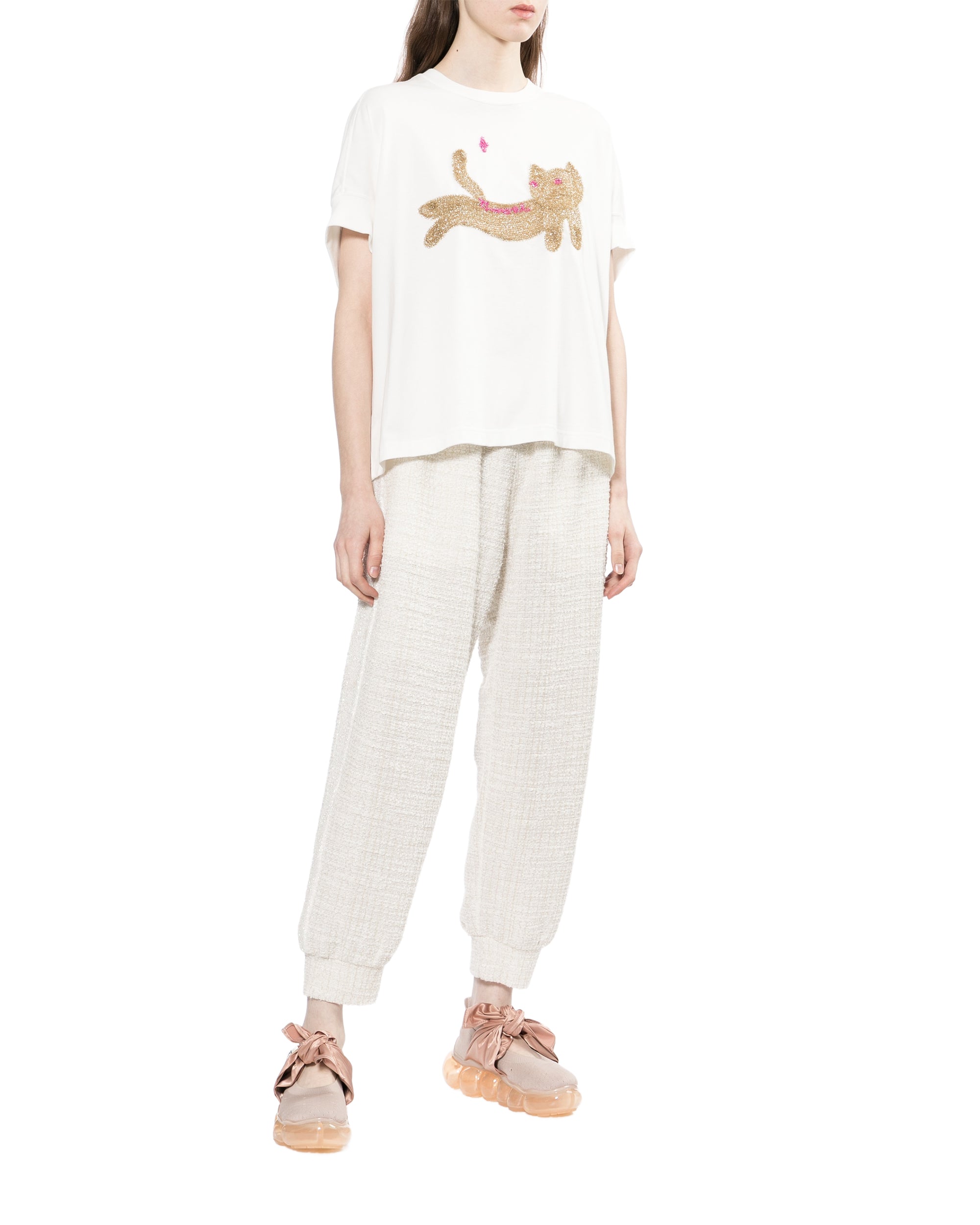 Textured pants