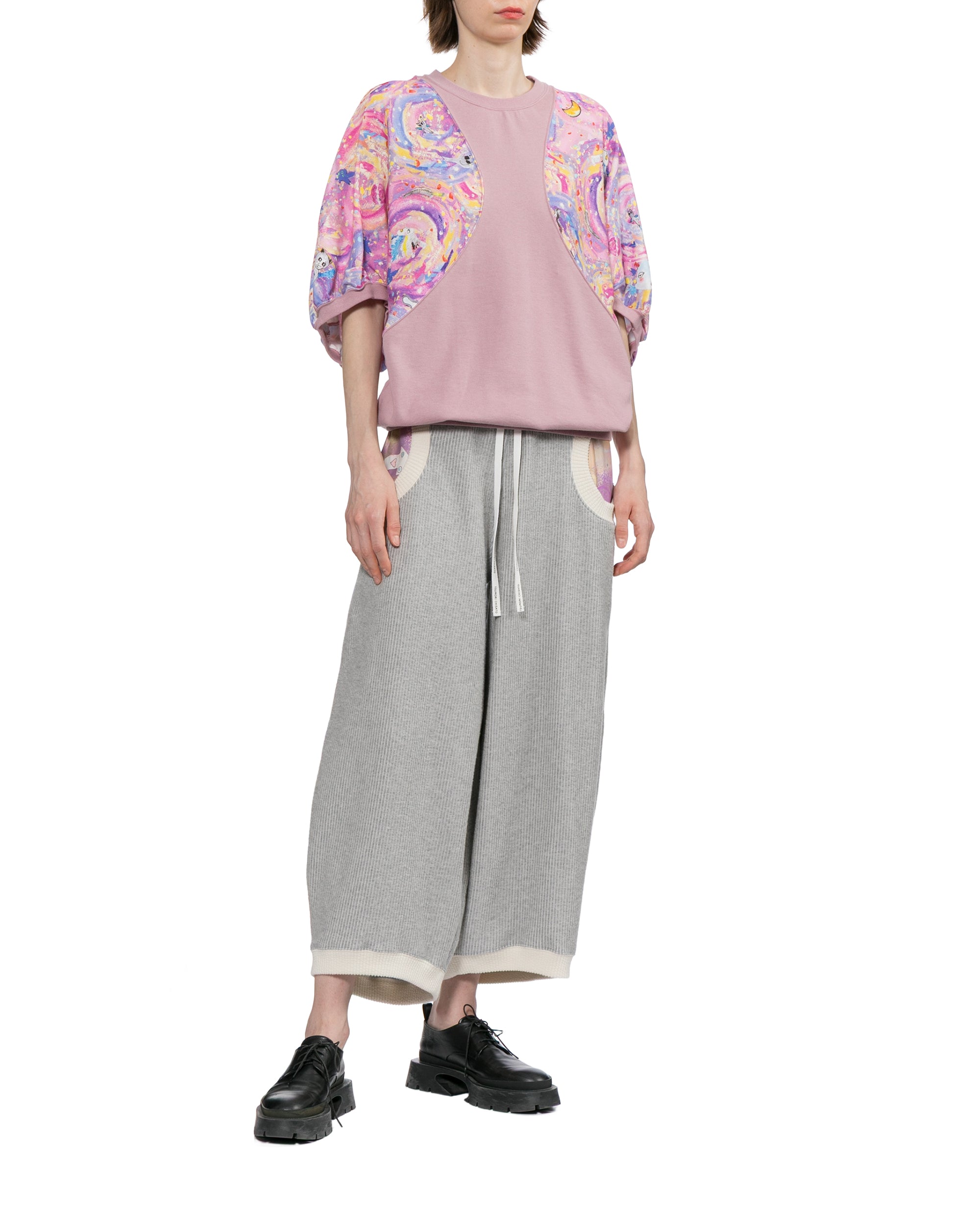 Graphic detail pants