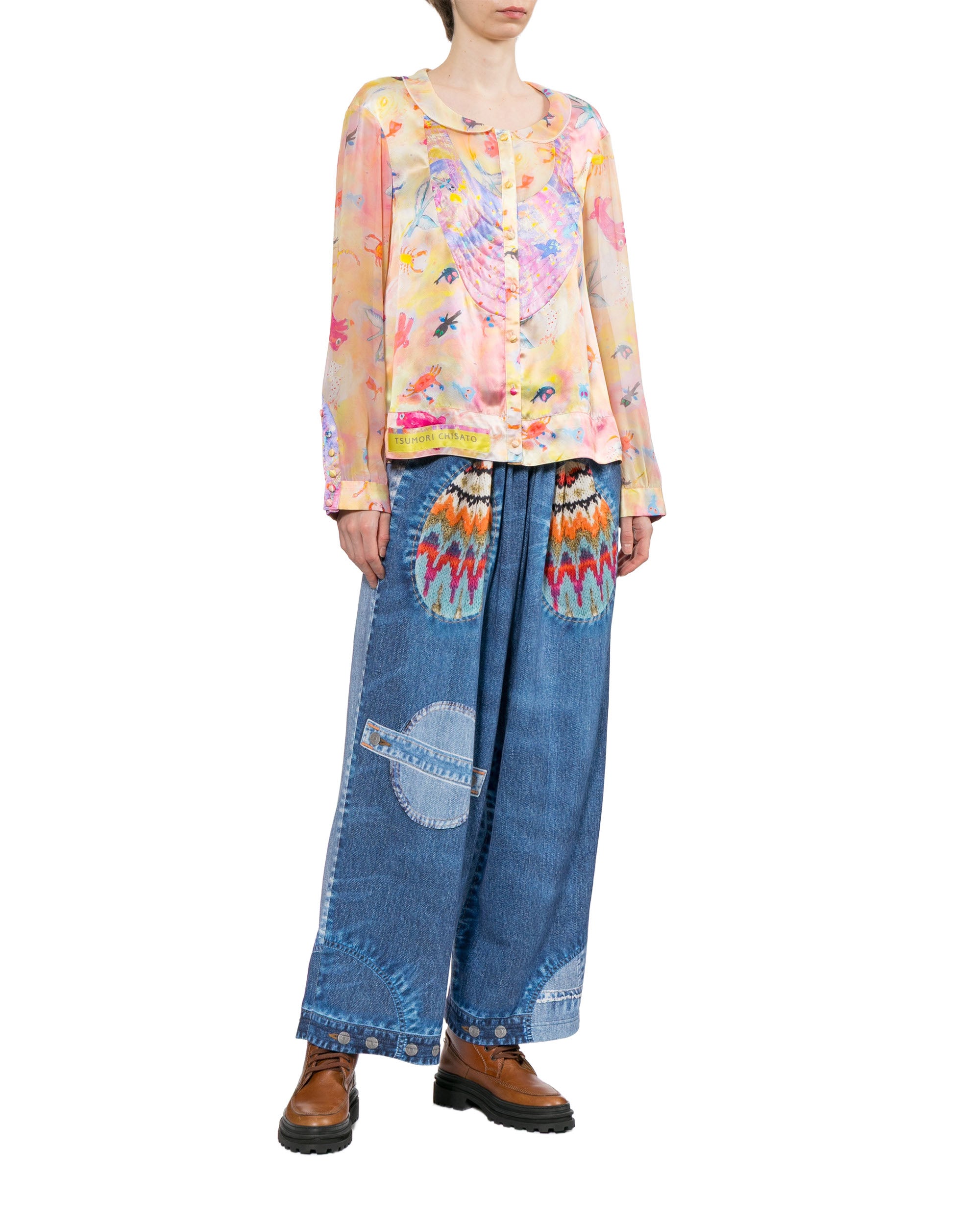 Embroidered jeans