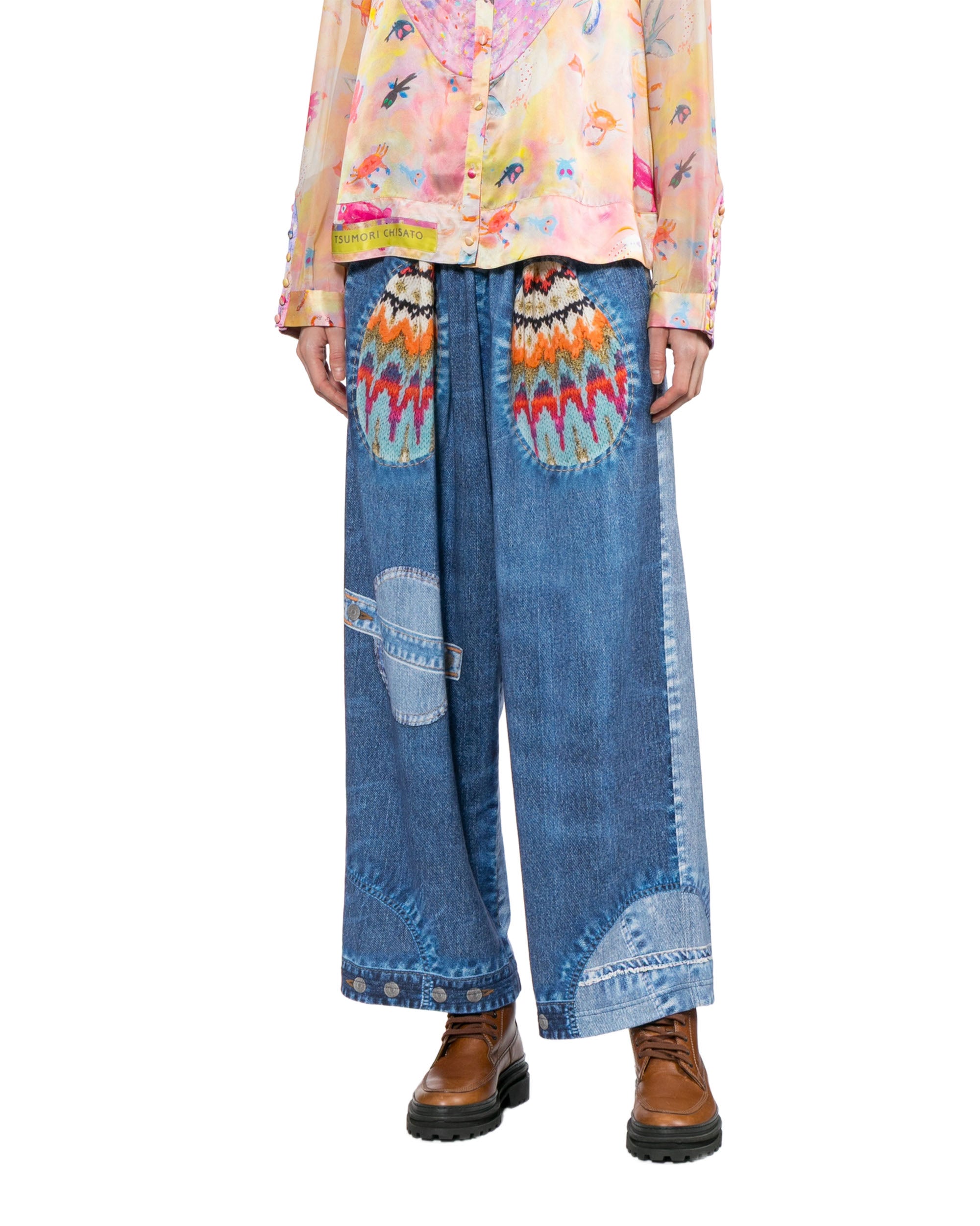 Embroidered jeans