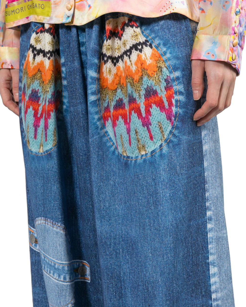 Embroidered jeans