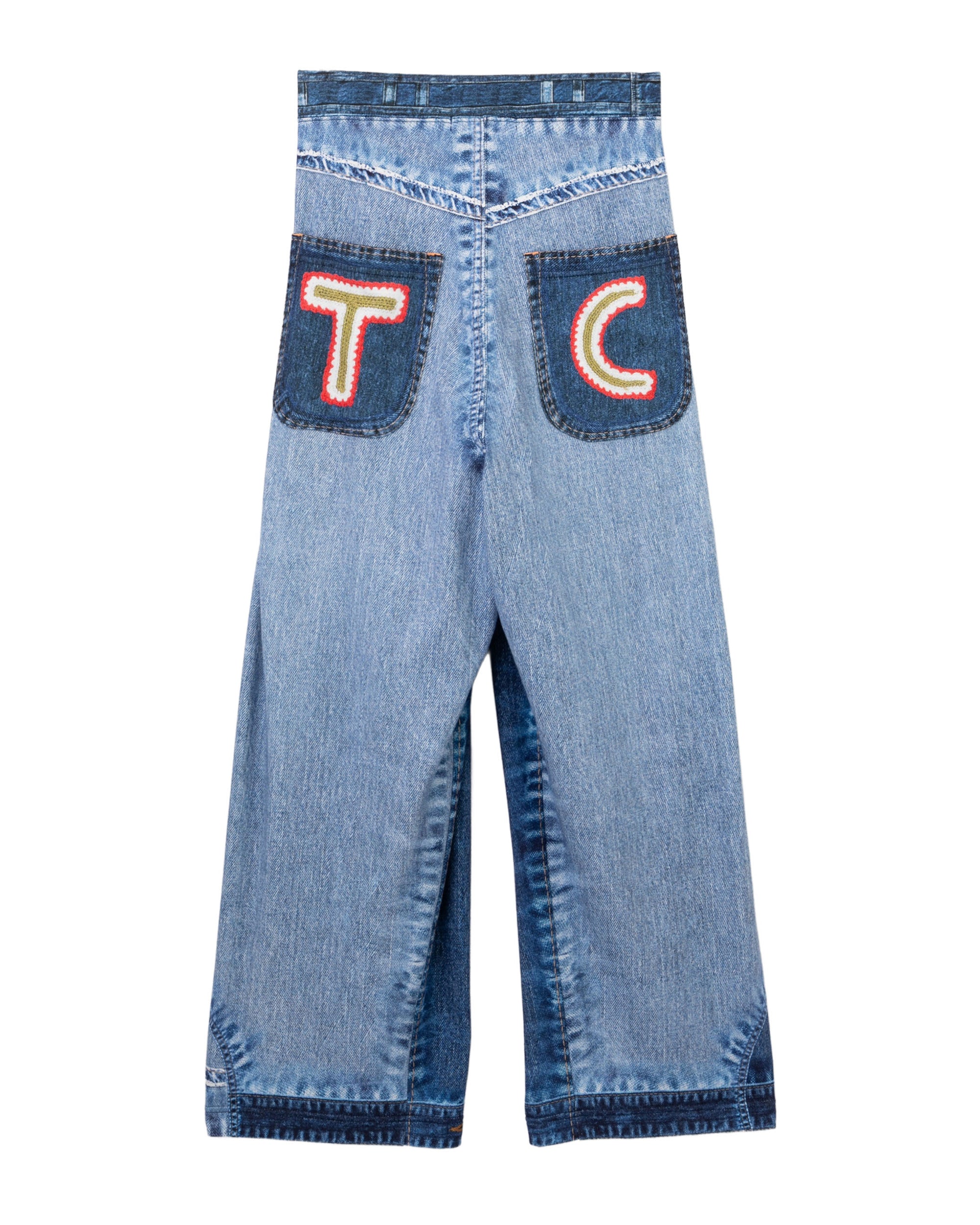 Embroidered jeans