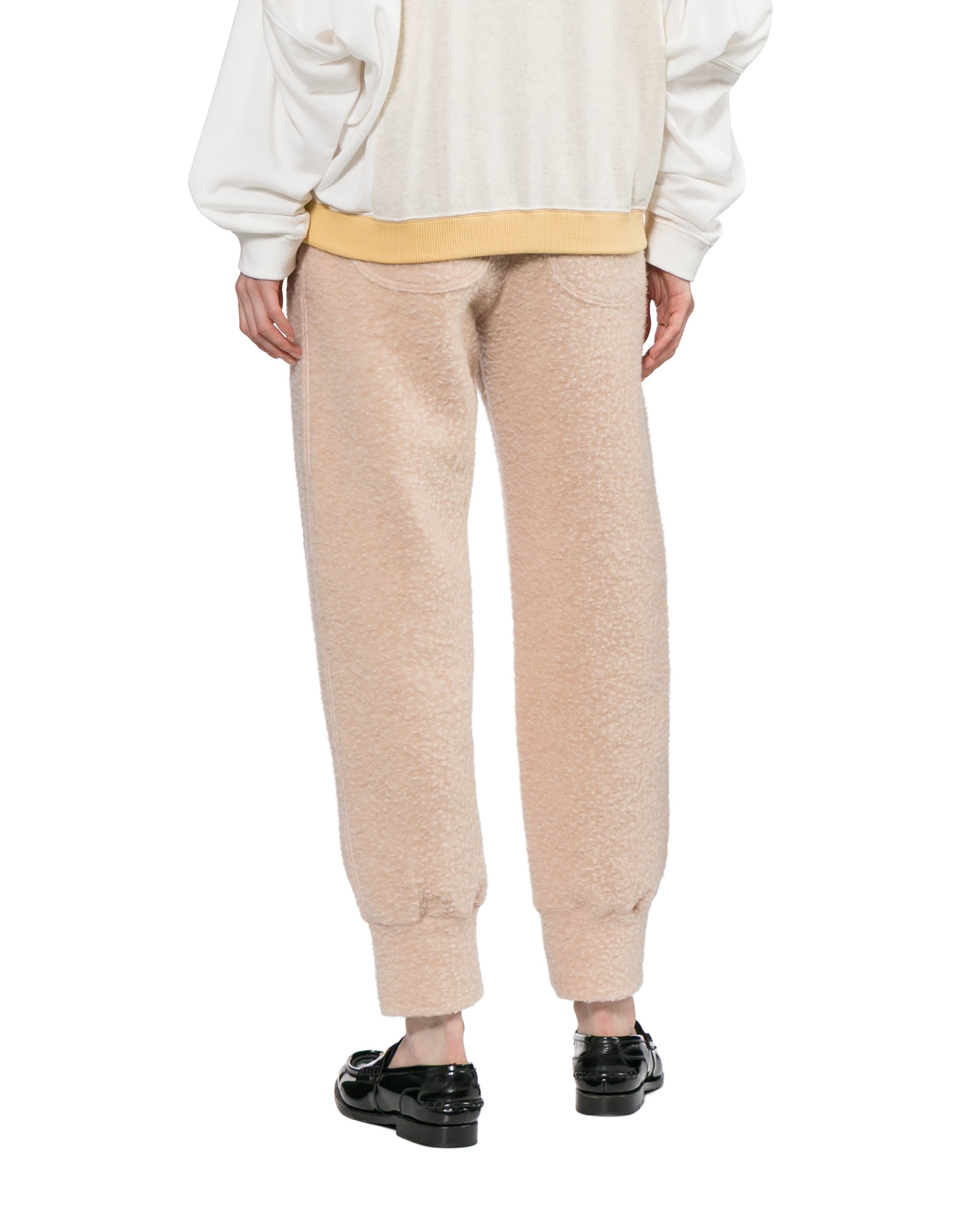 Patch accent pants