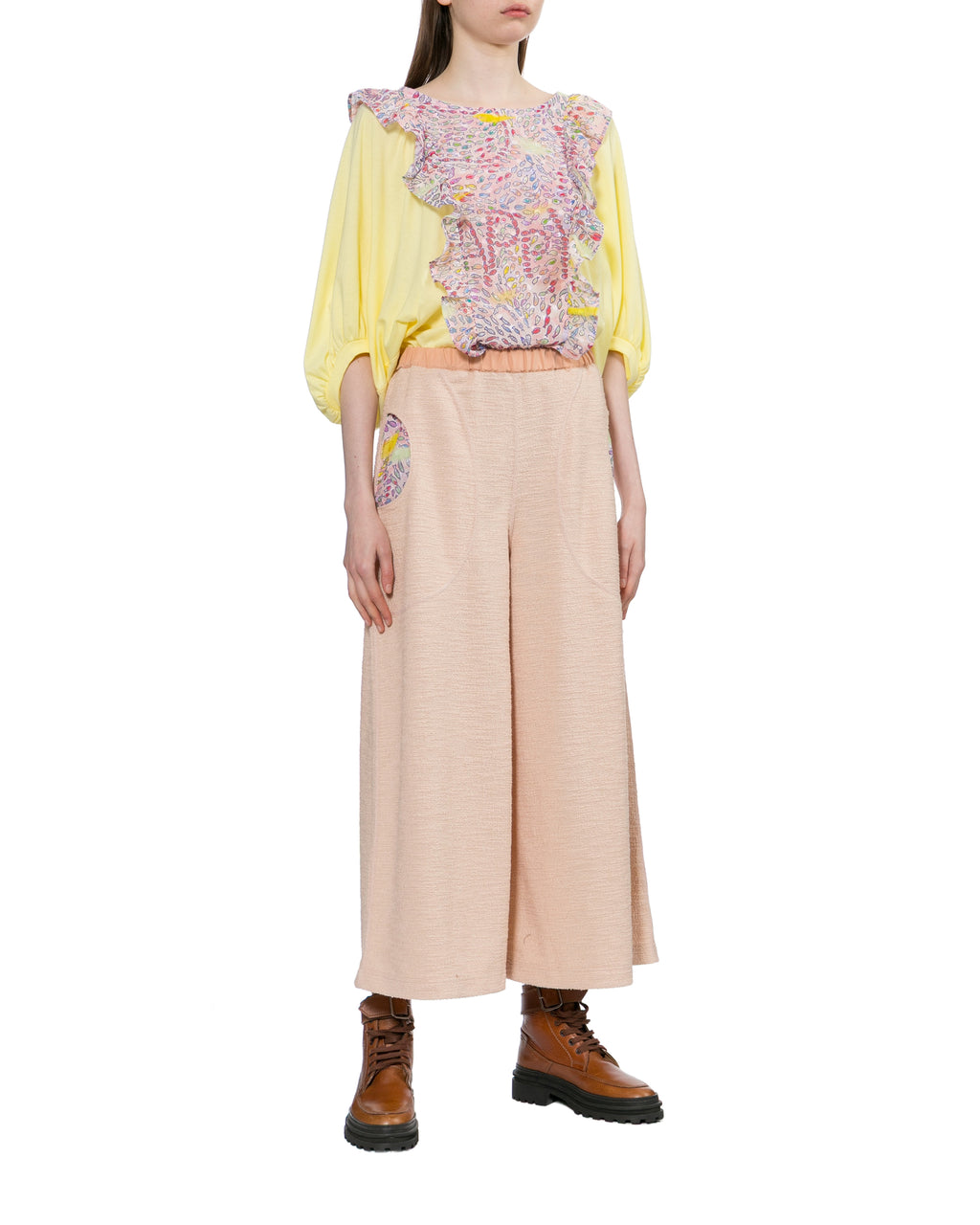 Embroidered pants