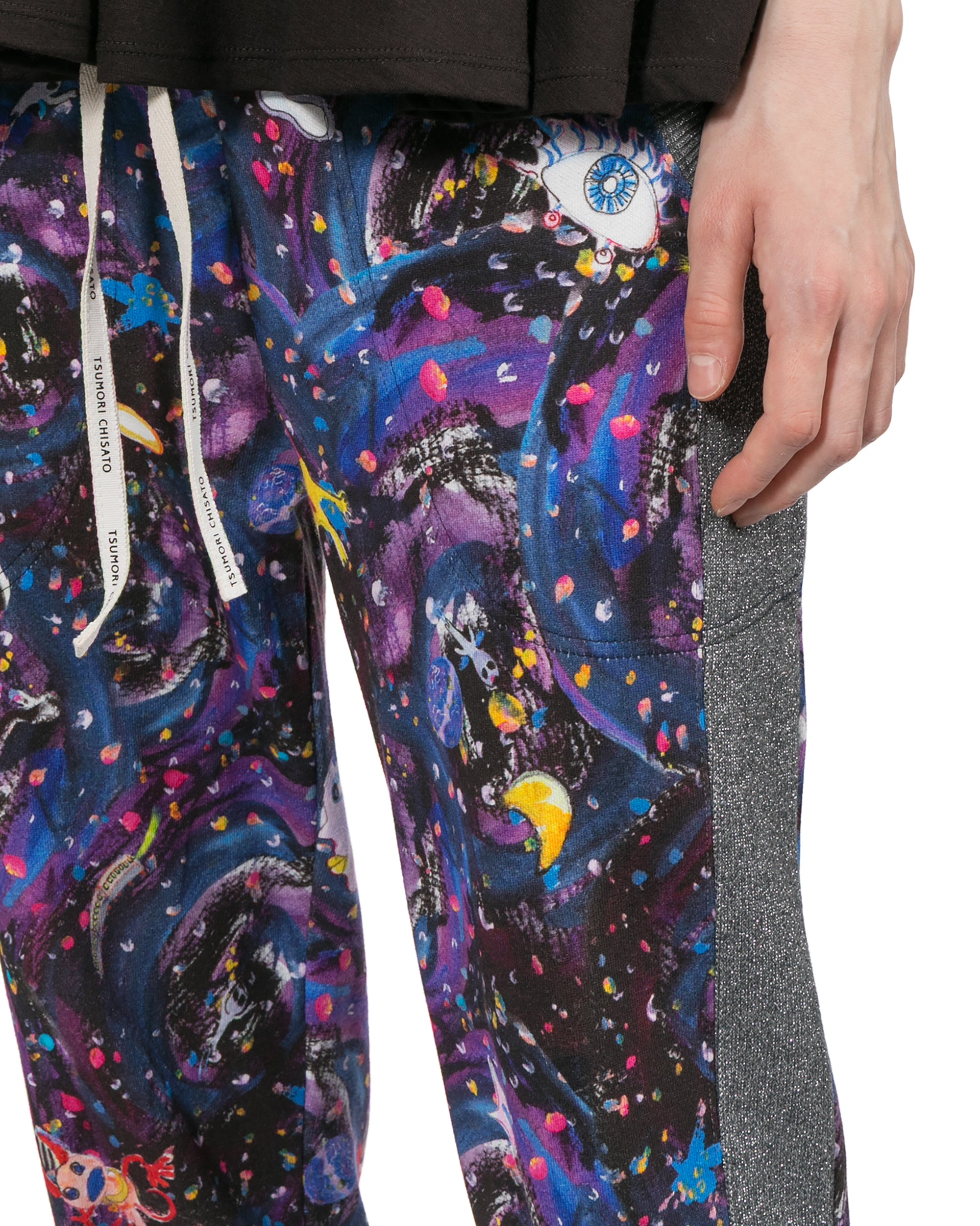 All-over printed pants
