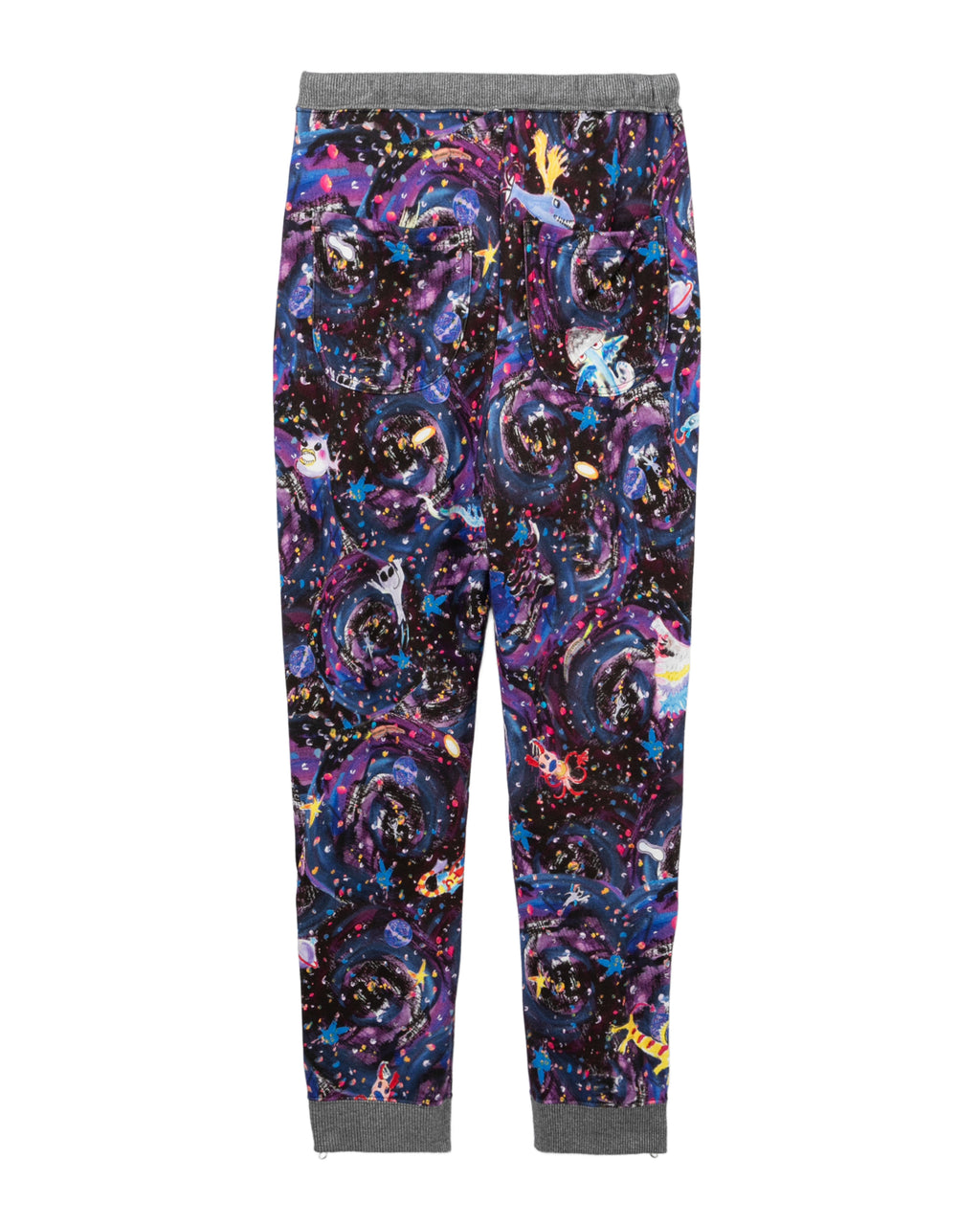 All-over printed pants