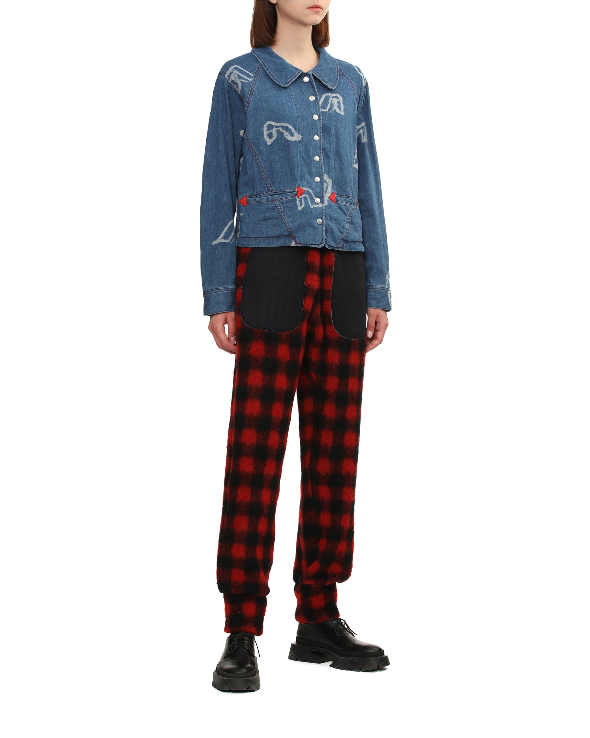 Checkered pants