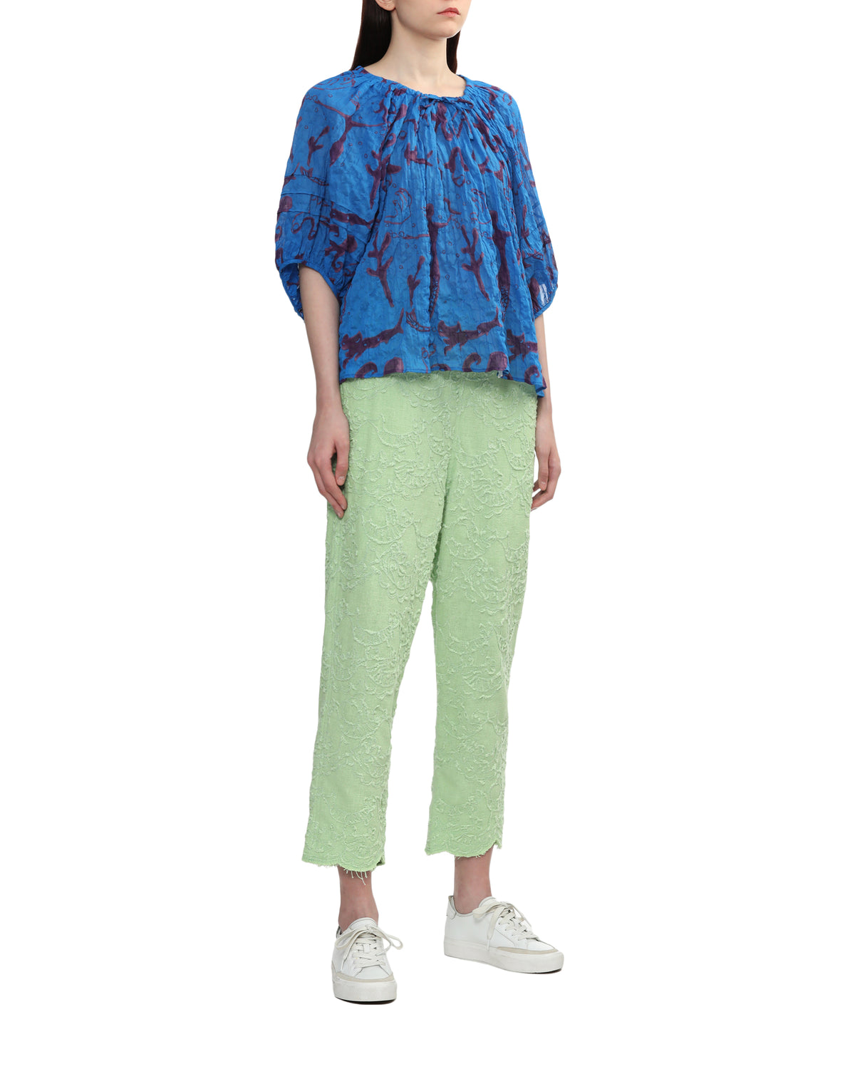 Mermaid crochet pants