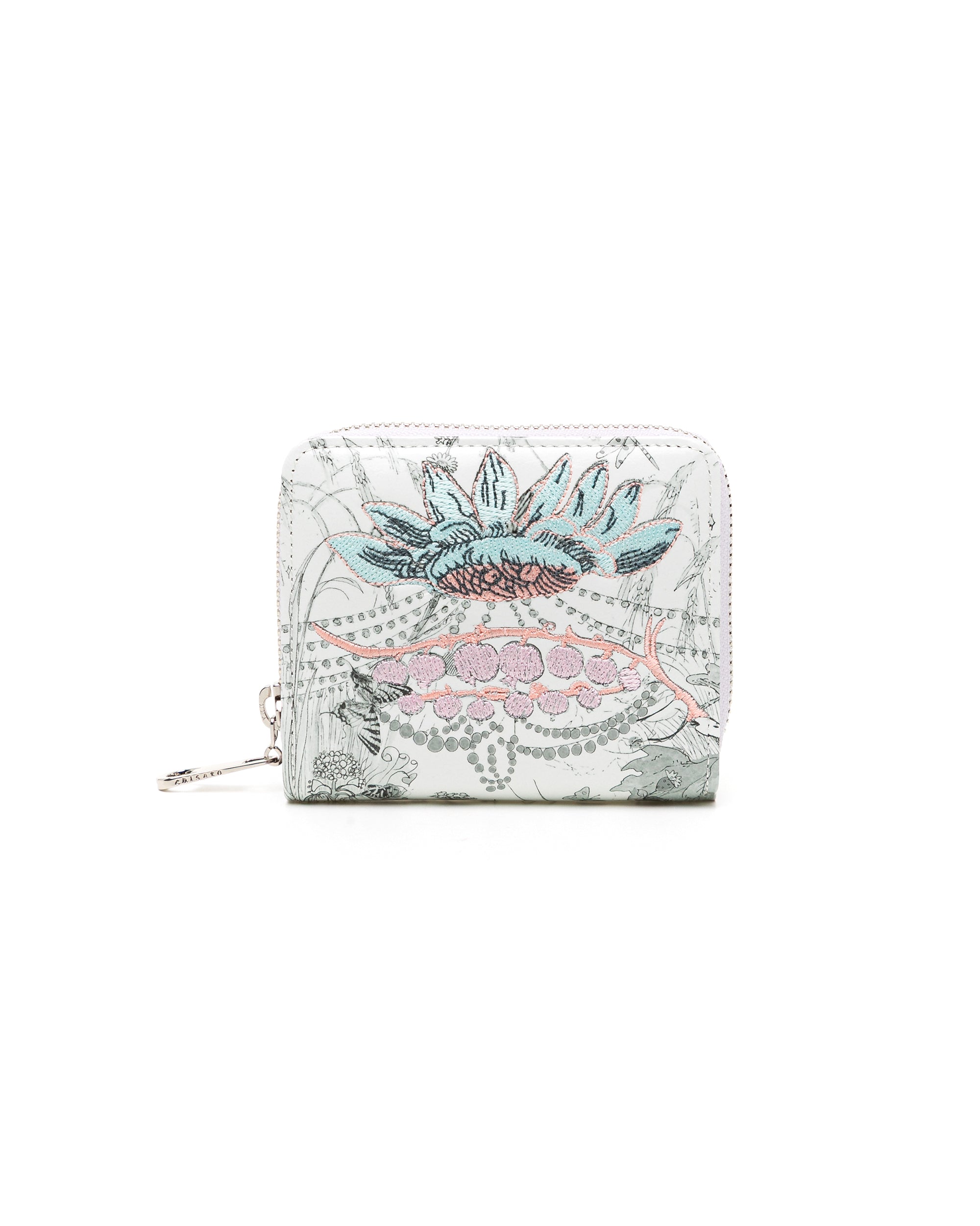 Embroidered wallet