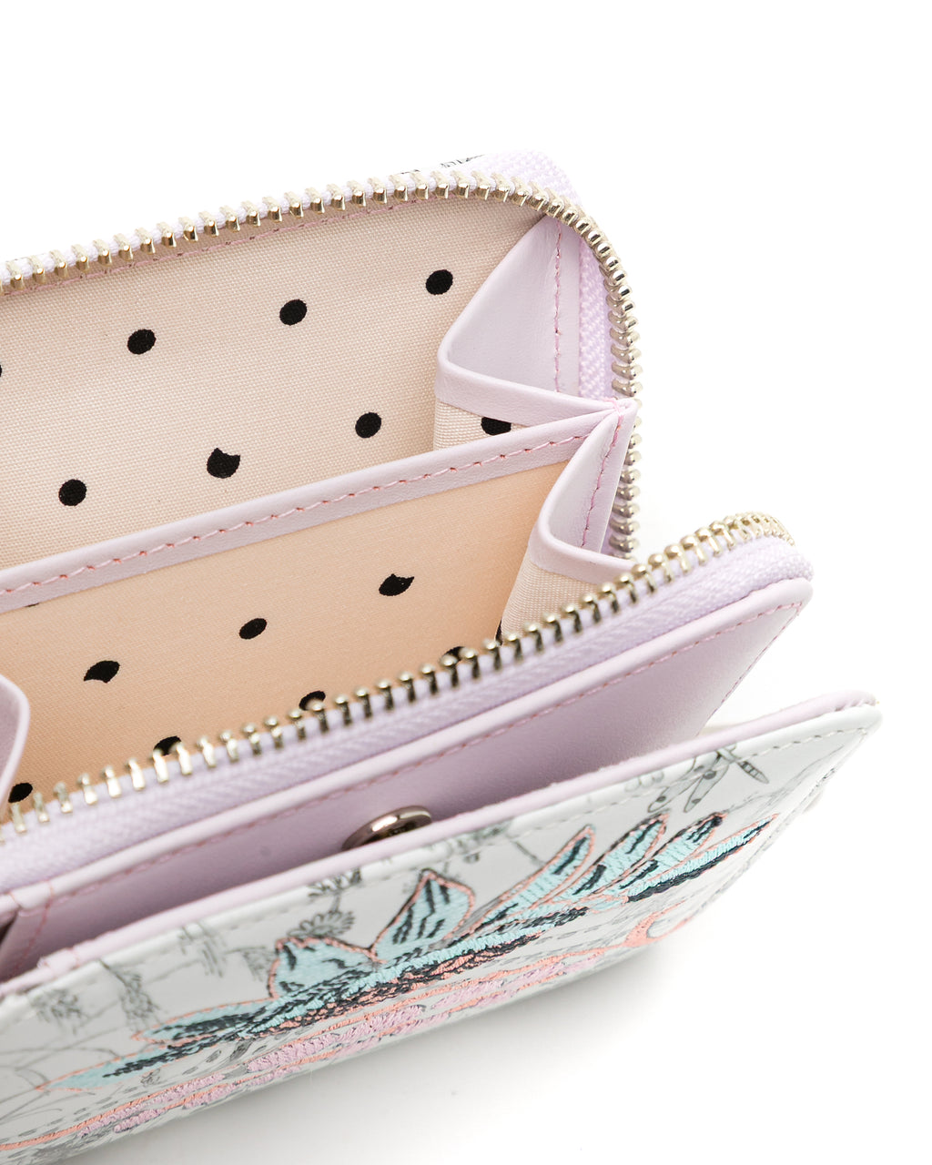 Embroidered wallet