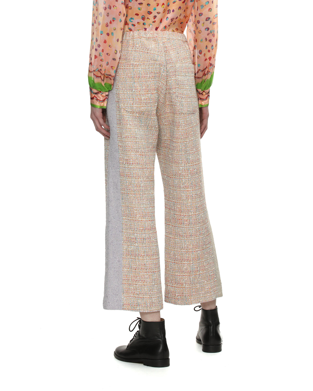 Textured trousers