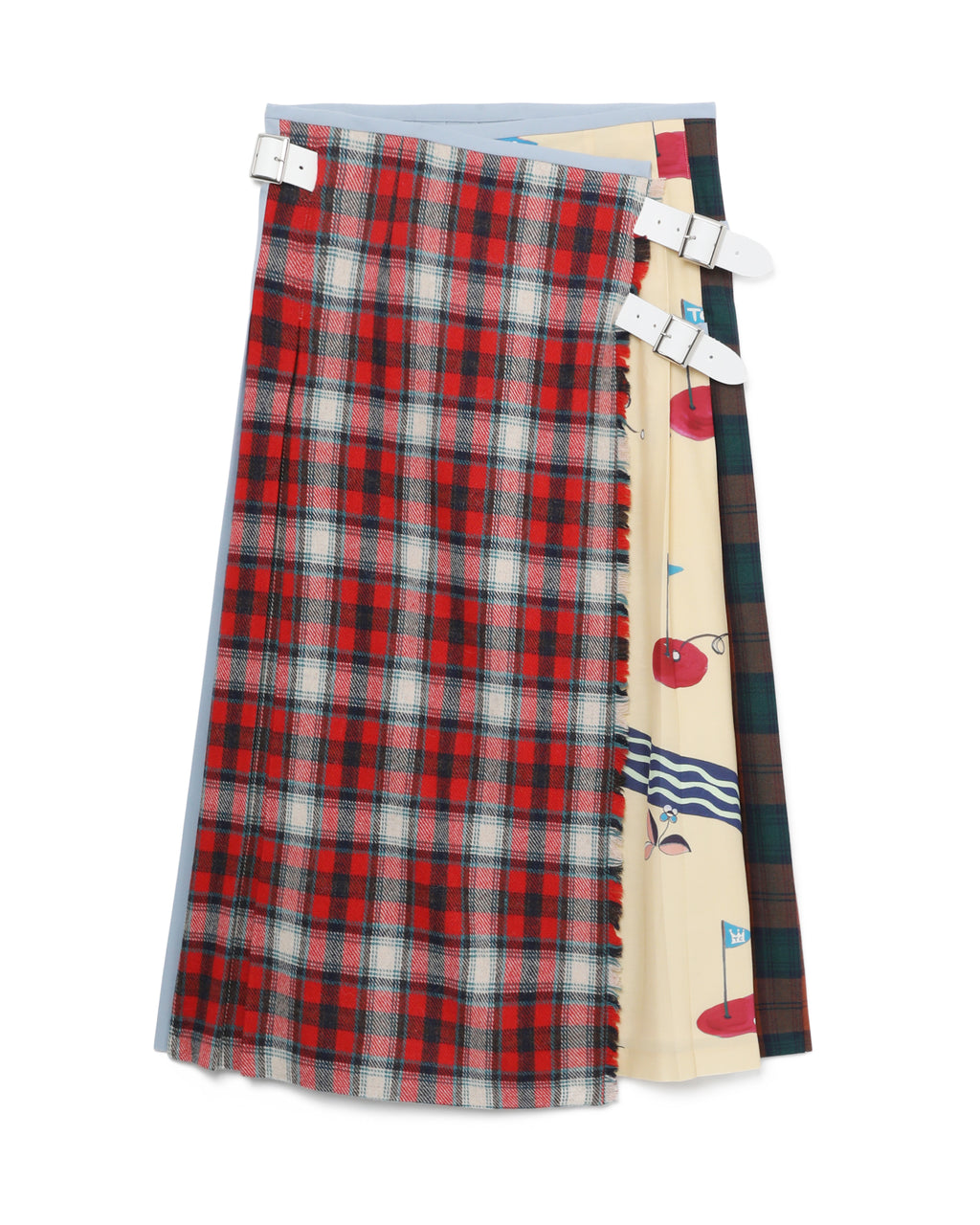 Golfer patchwork skirt