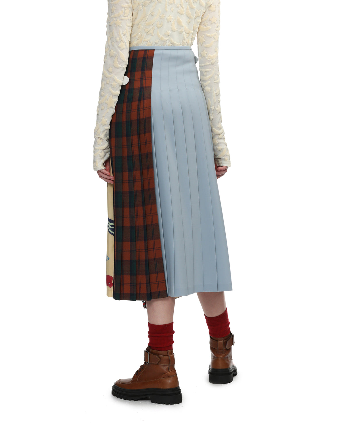 Golfer patchwork skirt