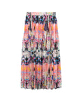 Printed maxi skirt