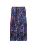 Pleated maxi skirt
