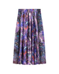 Printed midi skirt