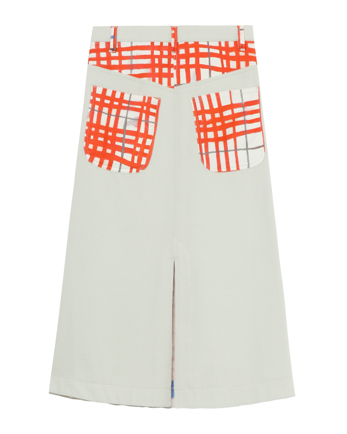 Printed midi skirt