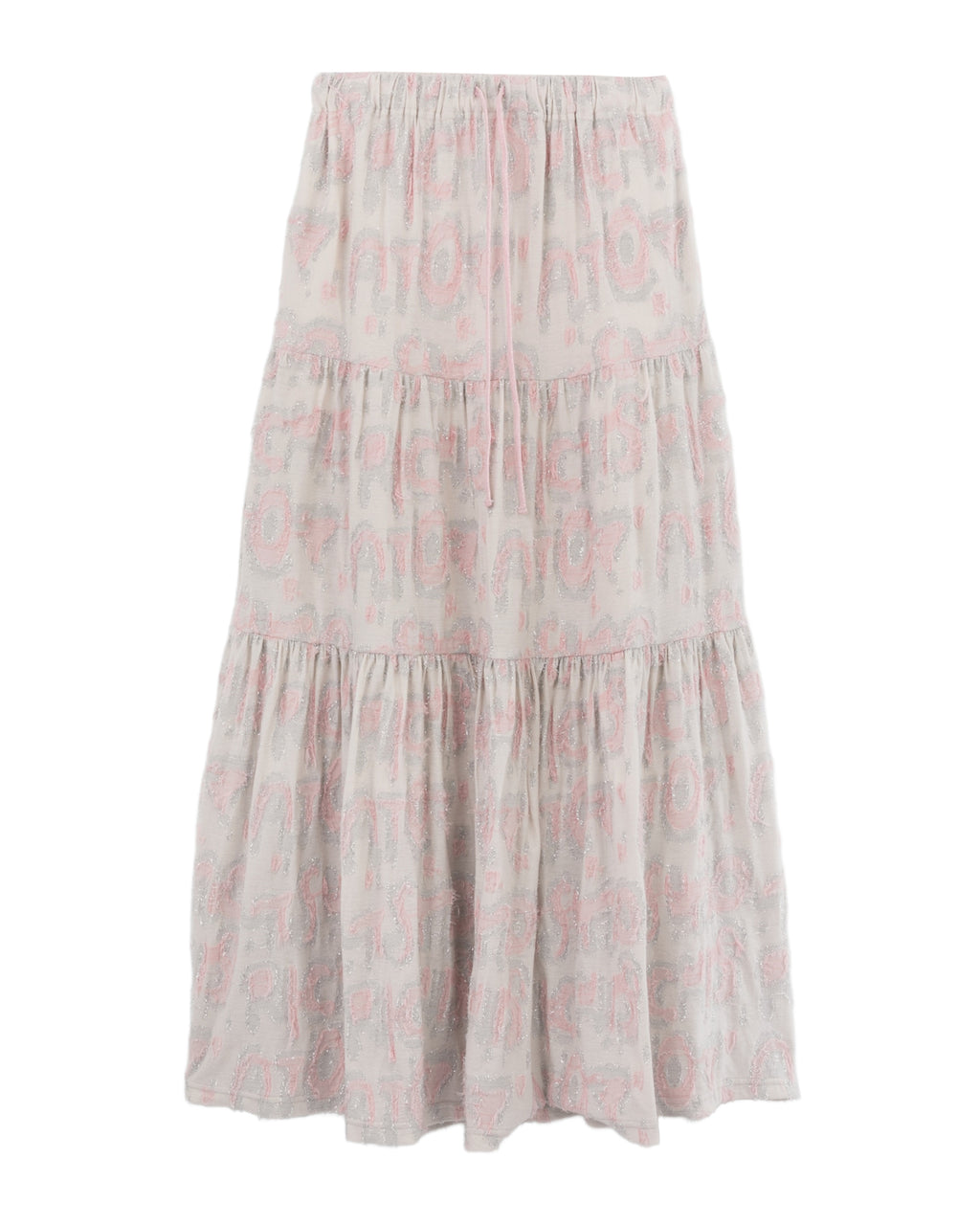 Tiered maxi skirt