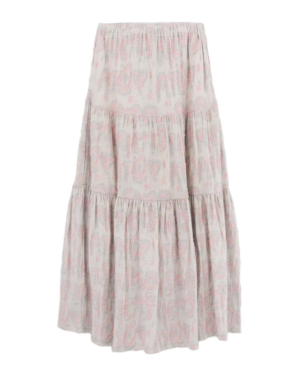 Tiered maxi skirt